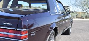 Buick Regal Limited Turbo T-Type on GNX Wheels 1987 года 